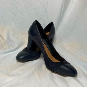 Tahari Navy Heels